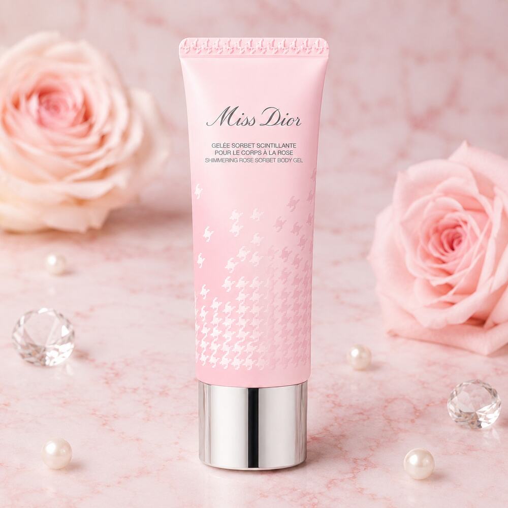 Miss Dior Shimmering Rose Sorbet Body Gel 75ml 2.5oz NEW SEALED